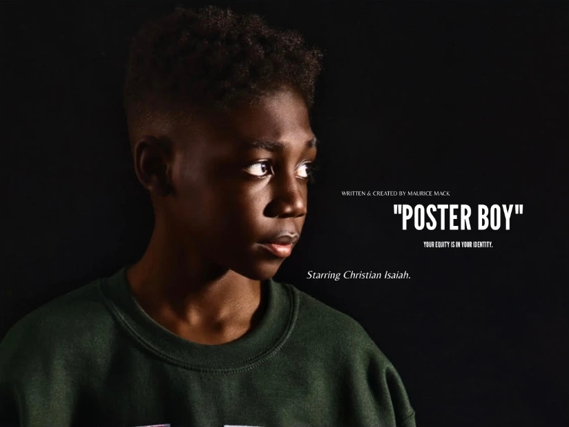 Poster Boy cover, starring Christian Isaiah